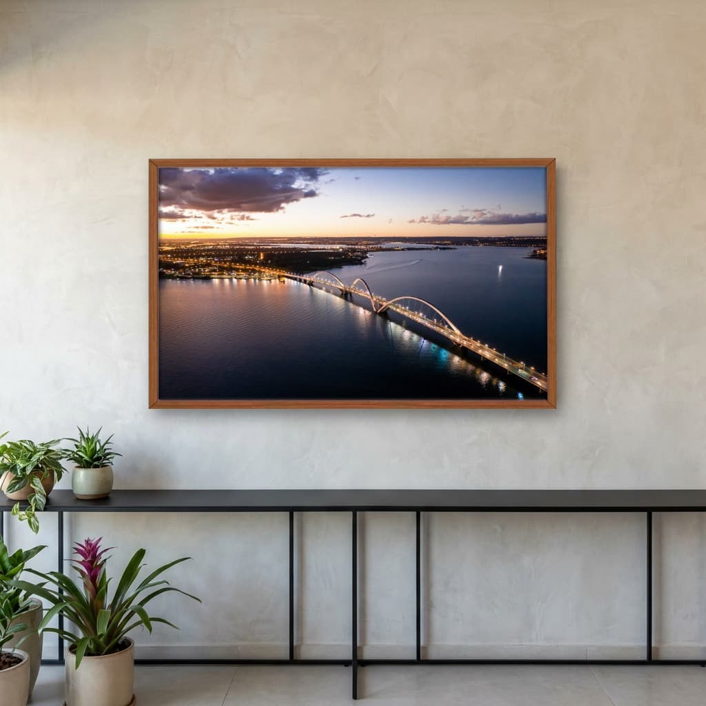Quadro Decorativo Ponte Juscelino Kubitschek