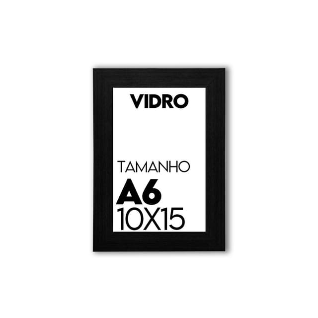 KIT 1 PEÇA PORTA RETRATO 10x15 VIDRO