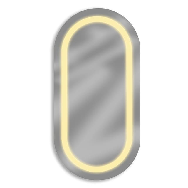 ESPELHO LED JATEADO CAPSULA 60X120cm