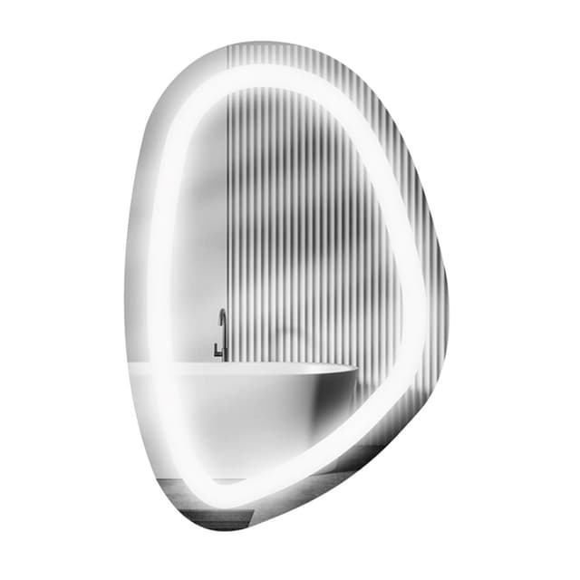 ESPELHO LED JATEADO ORGâNICO 60x80cm