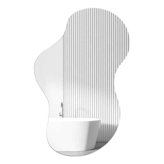 ESPELHO LED ORGÂNICO SPLASH 70X45cm